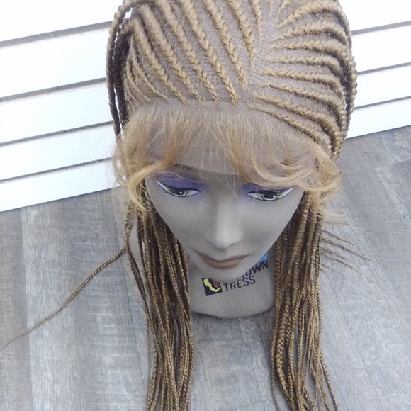 Braided Cornrow Wig - Picture 3 of 4
